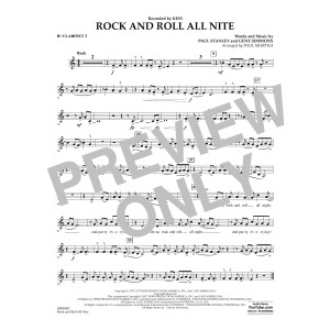 Rock and Roll All Nite - Bb Clarinet 3